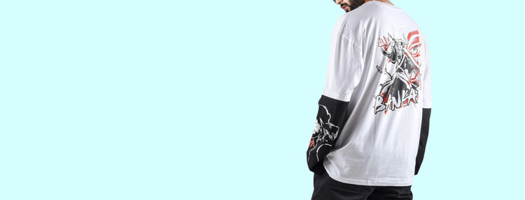 Untapped Men’s Anime T-Shirt Banner